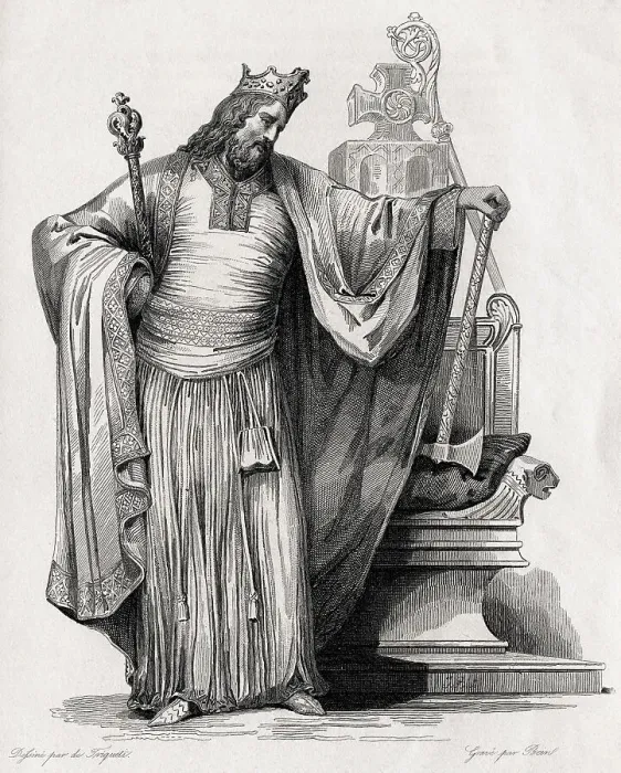 Framed Print : Clovis - King Of The Salian Franks Framed Print : Clovis - King Of The Salian Franks