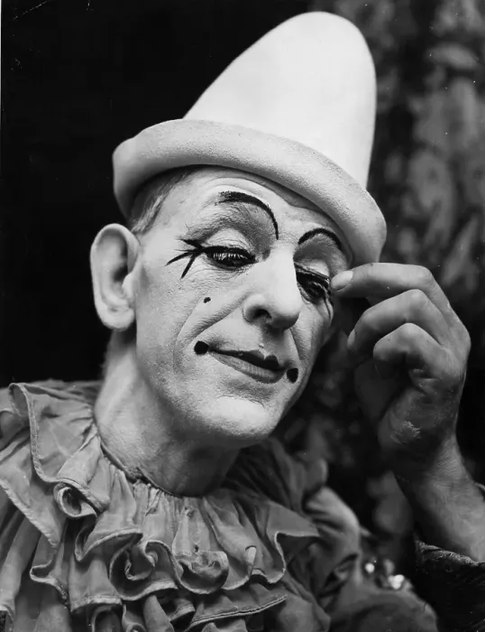 Framed Print : Clown's Face Framed Print : Clown's Face