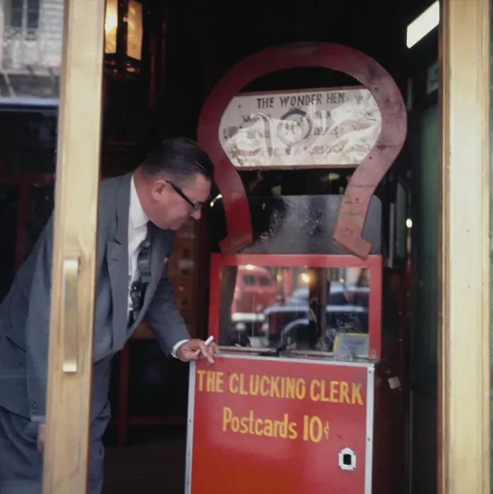 Framed Print : The Clucking Clerk Framed Print : The Clucking Clerk