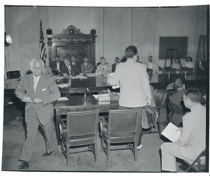 Framed Print : Clyde Powell Leaving the Witness Chair Framed Print : Clyde Powell Leaving the Witness Chair