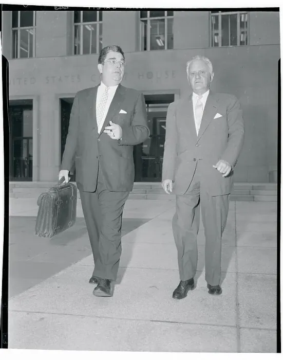 Framed Print : Clyde Powell Walking With Daniel Maher Framed Print : Clyde Powell Walking With Daniel Maher