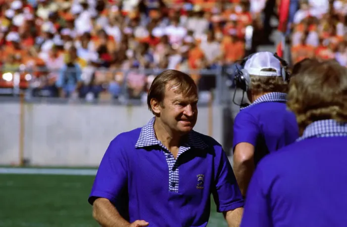 Framed Print : Coach Don Coryell on the Field Framed Print : Coach Don Coryell on the Field