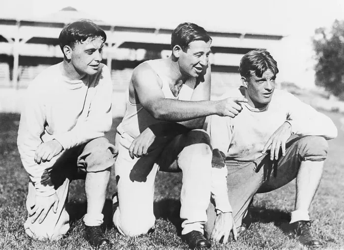 Framed Print : Coaches Jim Crowley, Harry Mehre and Shirar