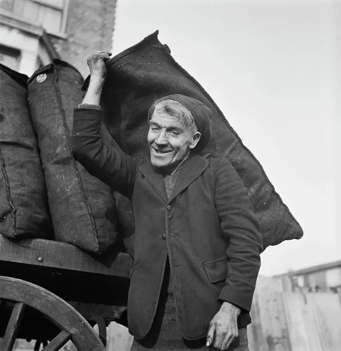 Framed Print : Coal Delivery Framed Print : Coal Delivery