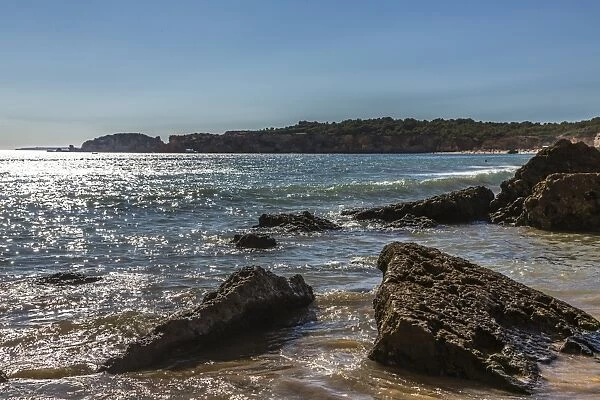 Coast, Praia da Rocha, Portimao, Algarve, Portugal, Europe, Atlantic Ocean
