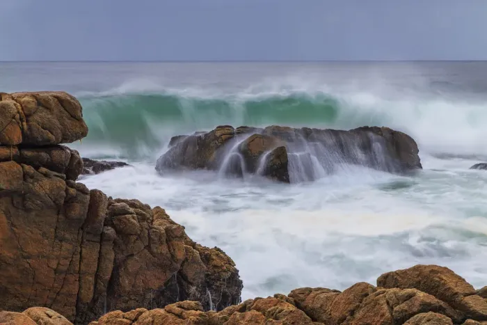 Framed Print : A coastal scene, Mossel Bay, Western Cape Province, South Africa Framed Print : A coastal scene, Mossel Bay, Western Cape Province, South Africa