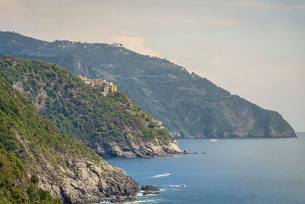 The coastline of Cinque Terre