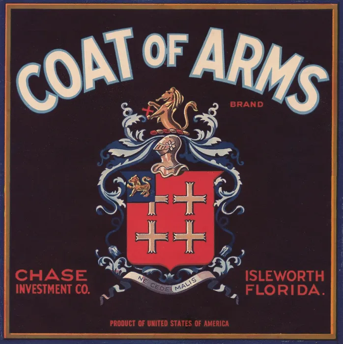 Framed Print : Coat of Arms Brand Framed Print : Coat of Arms Brand