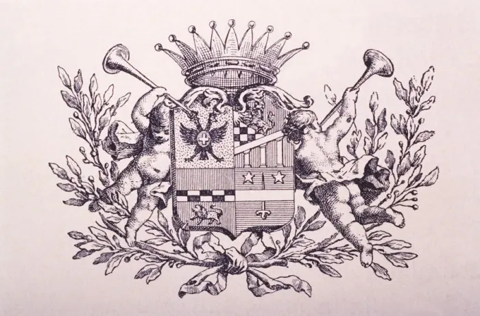 Framed Print : Coat of Arms of the Diana Framed Print : Coat of Arms of the Diana