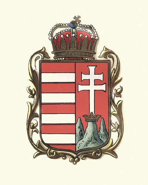 Coat of Arms of Hungary, 1898
