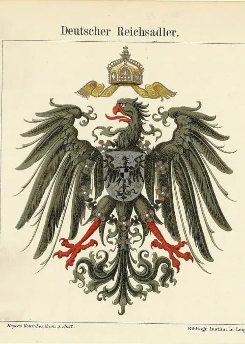 Framed Print : Coat Of Arms For Medieval German Emperor Framed Print : Coat Of Arms For Medieval German Emperor