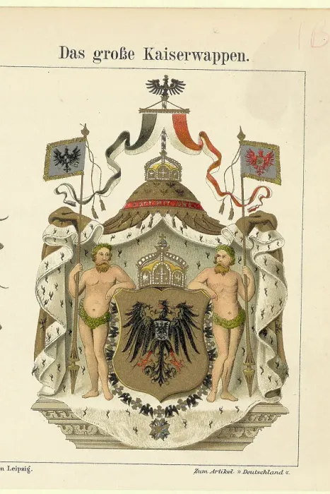 Framed Print : Coat Of Arms From Medieval German Empire