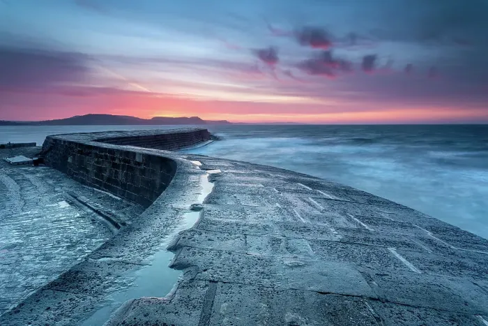 Framed Print : The Cobb, Lyme Regis Framed Print : The Cobb, Lyme Regis