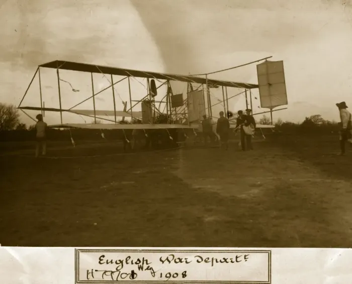 Framed Print : Codys War Plane