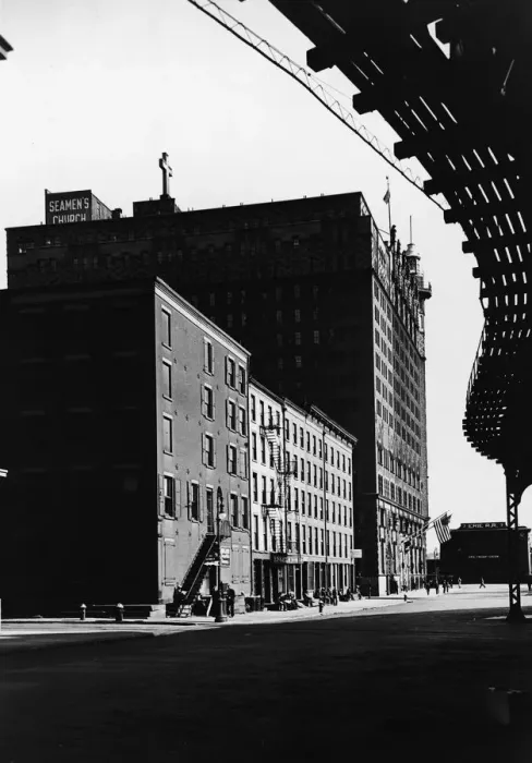 Framed Print : Coenties Slip In New York Framed Print : Coenties Slip In New York