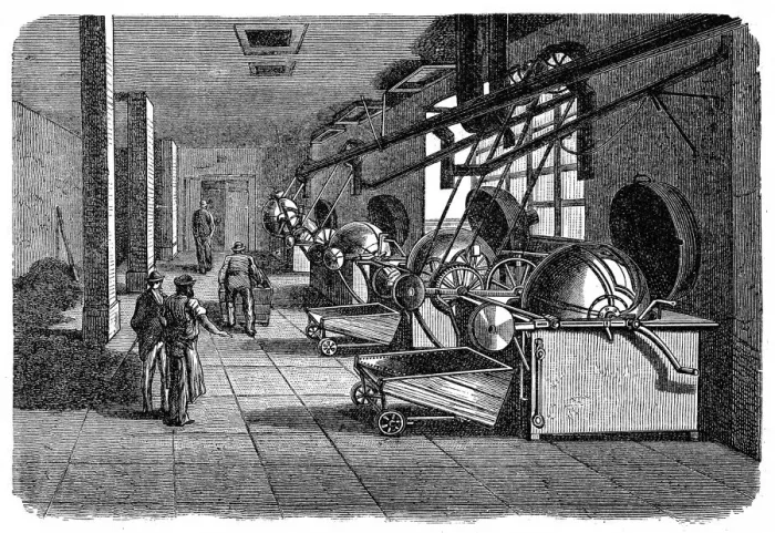 Framed Print : Coffee Roasting apparatus Framed Print : Coffee Roasting apparatus