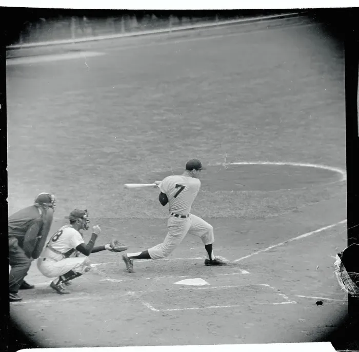 Framed Print : Colavito Swinging His Bat Framed Print : Colavito Swinging His Bat