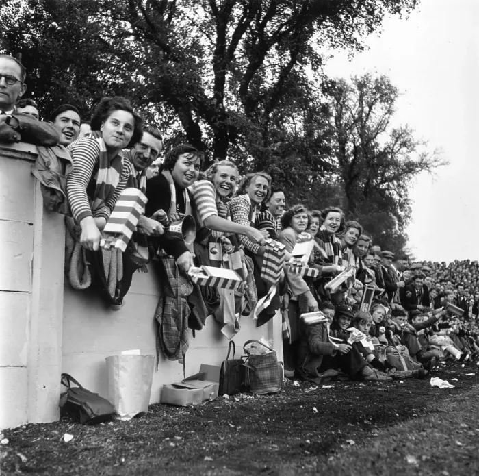 Framed Print : Colchester Fans Framed Print : Colchester Fans