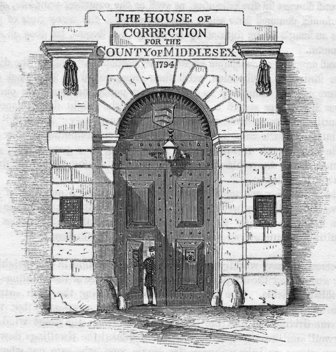 Framed Print : Coldbath Fields Prison Framed Print : Coldbath Fields Prison