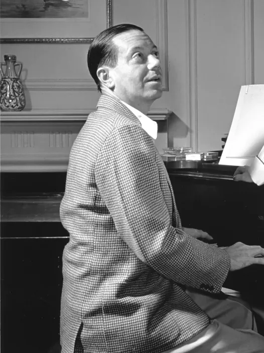Framed Print : Cole Porter At Home Framed Print : Cole Porter At Home