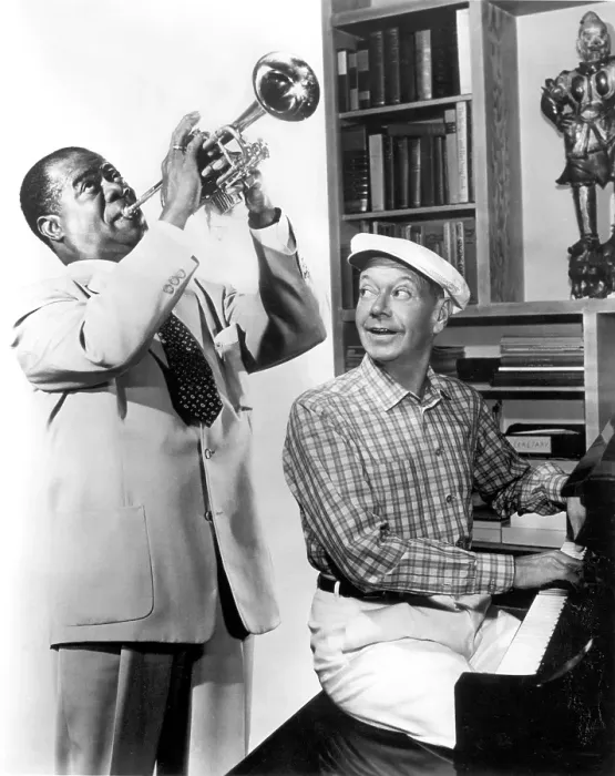 Framed Print : Cole Porter And Louis Armstrong Framed Print : Cole Porter And Louis Armstrong