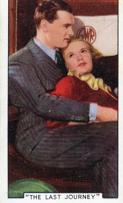 Framed Print : Collectible Gallaher cigarette card, Shots from Famous Films series, 1936 Framed Print : Collectible Gallaher cigarette card, Shots from Famous Films series, 1936