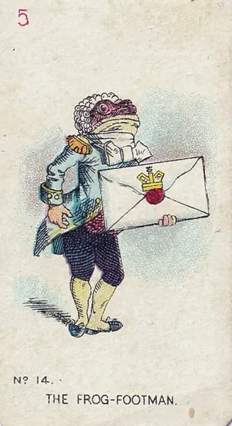 carreras cigarettes Prints of Collectible tobacco card, Alice in Wonderland set, Carreras  Cigarettes tobacco card, 1930