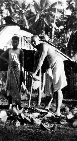 Coconut Fiber Print, Apia, Samoa, 1928-29. Art Prints, Posters & Puzzles  from Fine Art Storehouse