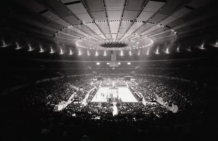 Framed Print : College Basketball in Madison Square Garden Framed Print : College Basketball in Madison Square Garden