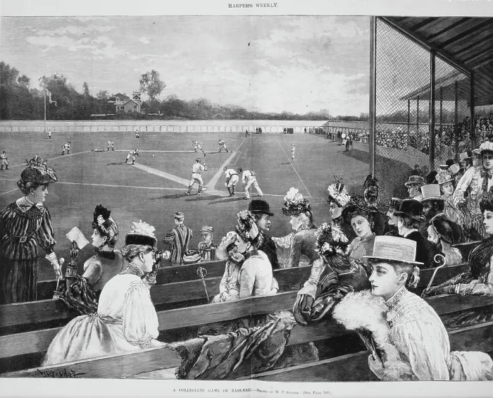 Framed Print : A Collegiate Game of Baseball Framed Print : A Collegiate Game of Baseball