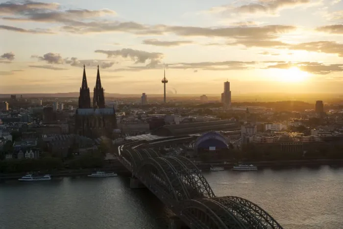 Framed Print : Cologne Cathedral at sunset Framed Print : Cologne Cathedral at sunset