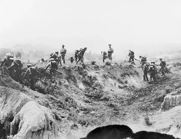 Framed Print : Colombian Troops Scale Rough Terrain Framed Print : Colombian Troops Scale Rough Terrain