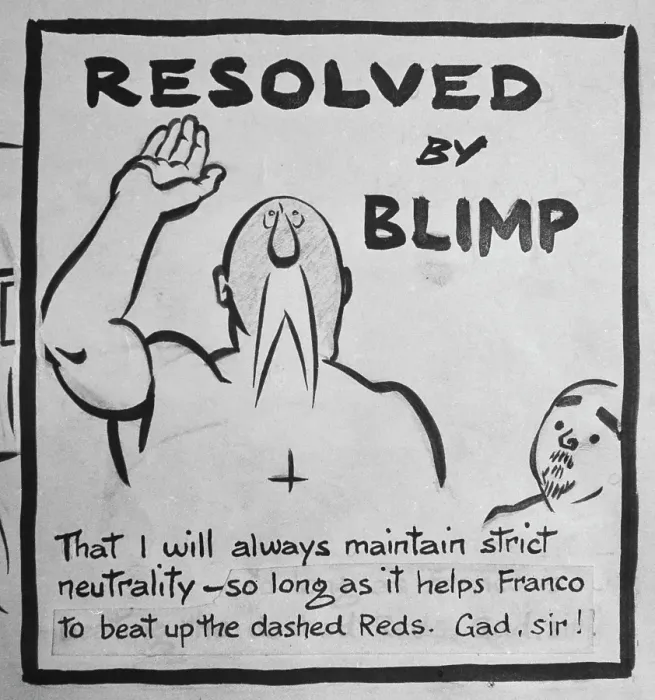 Framed Print : Colonel Blimp Framed Print : Colonel Blimp