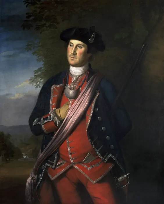 Framed Print : Colonel George Washington