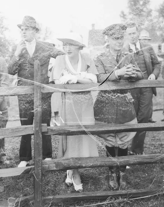 Framed Print : Colonel O.P. George and Mrs. Eugene Vidal at National Capital Horse Show Framed Print : Colonel O.P. George and Mrs. Eugene Vidal at National Capital Horse Show