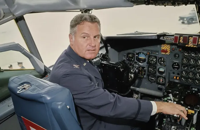 Framed Print : Colonel Ralph Albertazzie, American Air Force One Pilot Framed Print : Colonel Ralph Albertazzie, American Air Force One Pilot