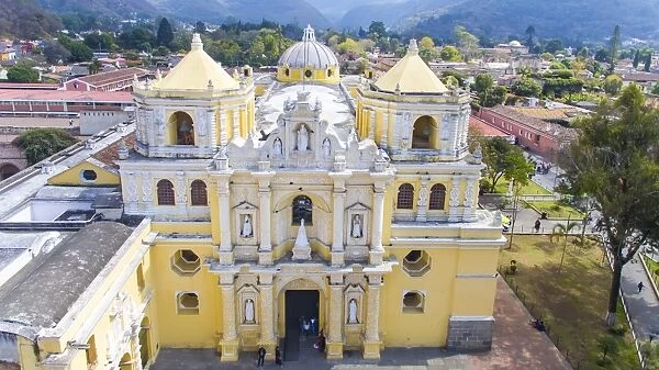 Colonial church of Nuestra SeAnora de la Merced, Antigua, Guatemala