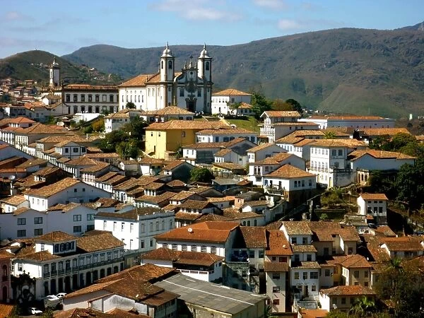 Colonial town of ouro preto