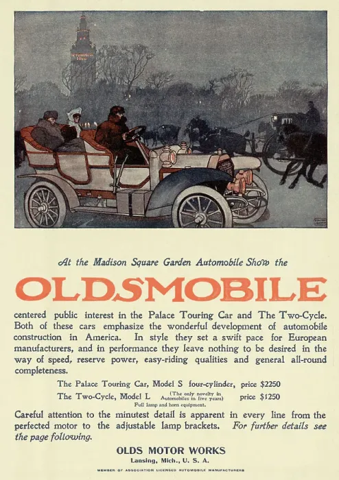 Framed Print : Color Advertisement 1906 Oldsmobile Framed Print : Color Advertisement 1906 Oldsmobile