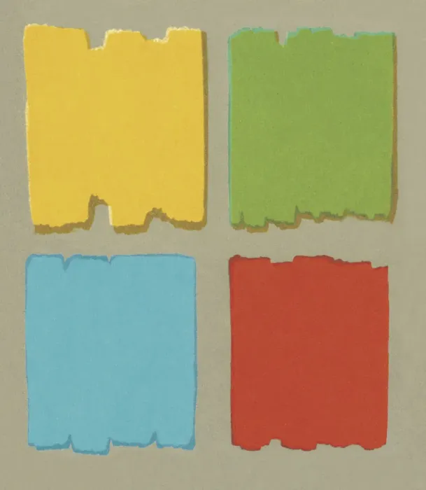 Framed Print : Color Block Pattern Framed Print : Color Block Pattern