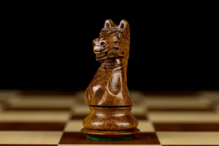 Framed Print : Color Image, Colour Image, Photography, black background, board, chess, chessboard