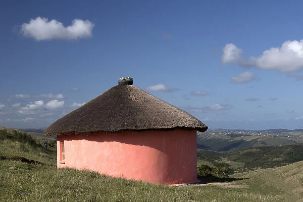 Color Image, Colour Image, Photography, Day, Outdoors, No People, Horizontal, Xhosa Hut