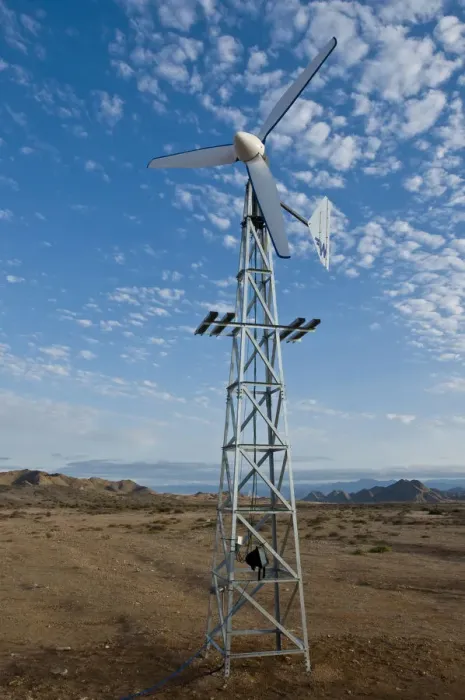 Framed Print : color image, photography, wind power, wind turbine, south africa, landscape, remote Framed Print : color image, photography, wind power, wind turbine, south africa, landscape, remote
