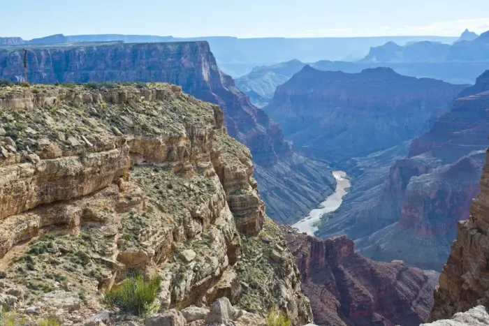 Framed Print : Colorado and Little Colorado Rivers, Marble Canyon, Navajo Indian Reservation, Confluence, Arizona, USA