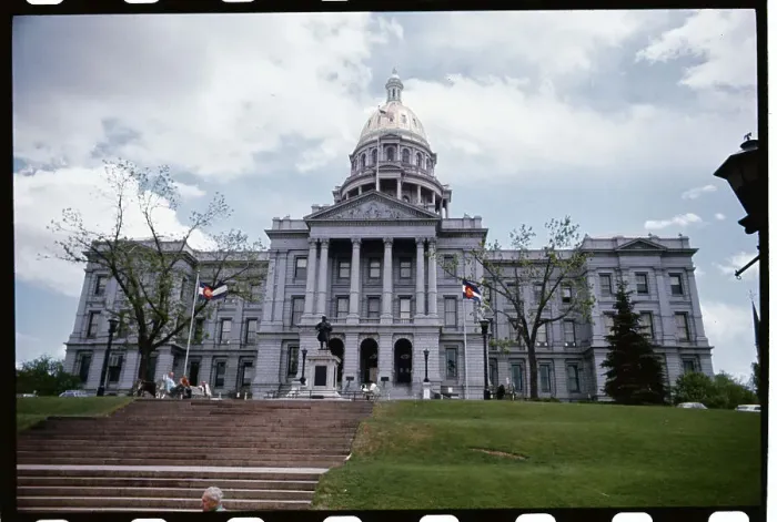 Framed Print : Colorado State Building