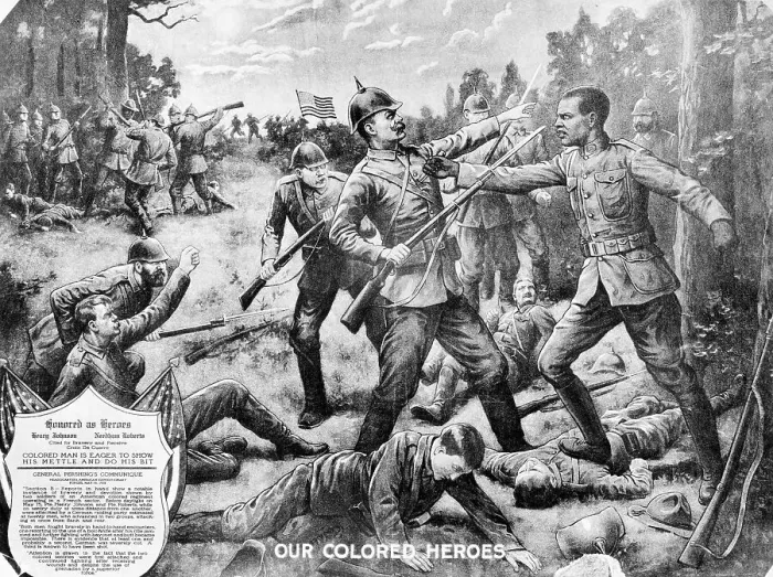 Framed Print : Our Colored Heroes World War I Poster Framed Print : Our Colored Heroes World War I Poster