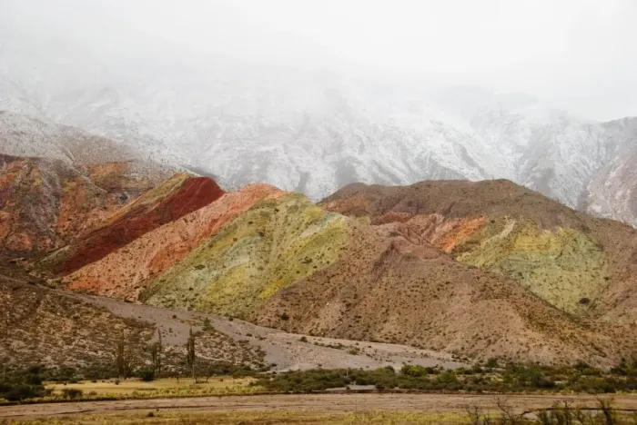 Framed Print : the colorful hills near purmamarca in northwest argentina Framed Print : the colorful hills near purmamarca in northwest argentina