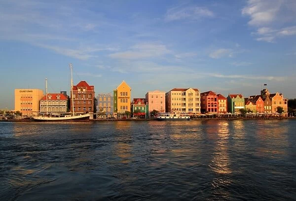 Colorful houses in Punda, Willemstad, Curacao