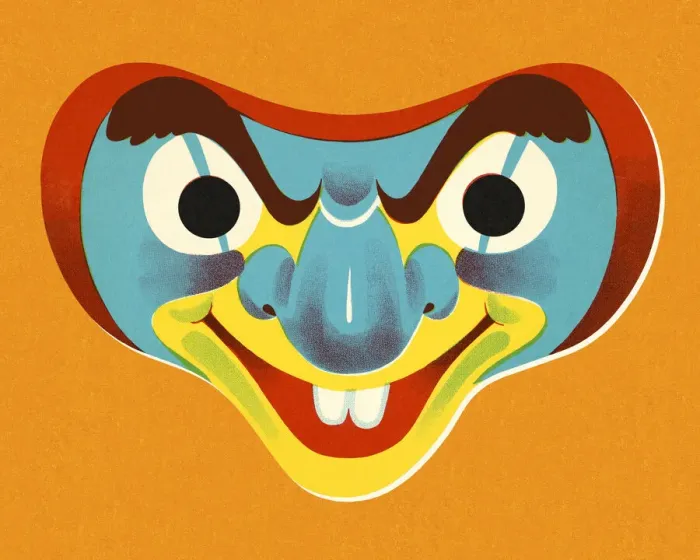 Framed Print : Colorful Mask Framed Print : Colorful Mask