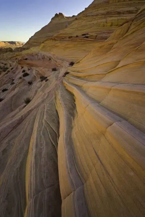Framed Print : Colorful twisted sandstone layers, Arizona Framed Print : Colorful twisted sandstone layers, Arizona
